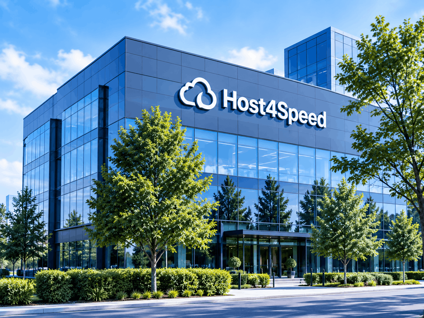 Host4Speed company building and business hosting trust presentation